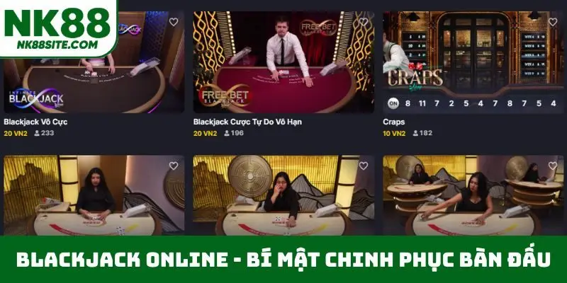 Blackjack online