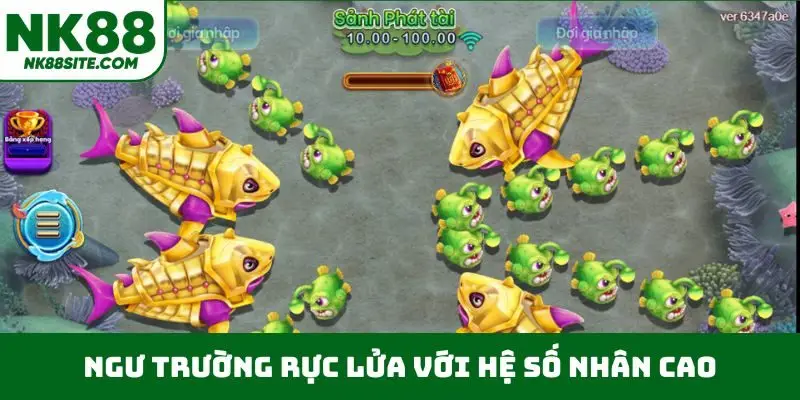 Ngư trường rực lửa với hệ số nhân cao