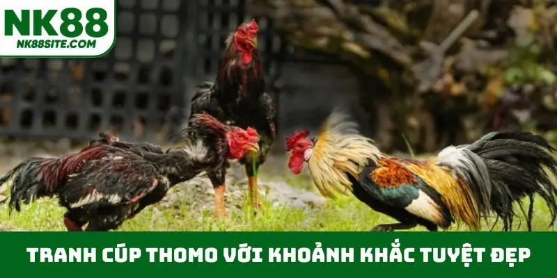 Tranh cúp Thomo với khoảnh khắc tuyệt đẹp