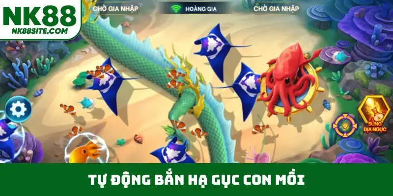 Tự động bắn hạ gục con mồi