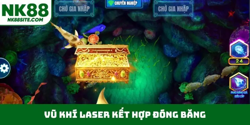 Vũ khí laser kết hợp đóng băng